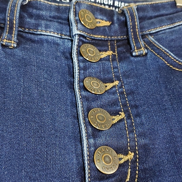 R Jeans High Rise, Medium Wash, Skinny Jeans - Size 24 - Picture 4 of 15
